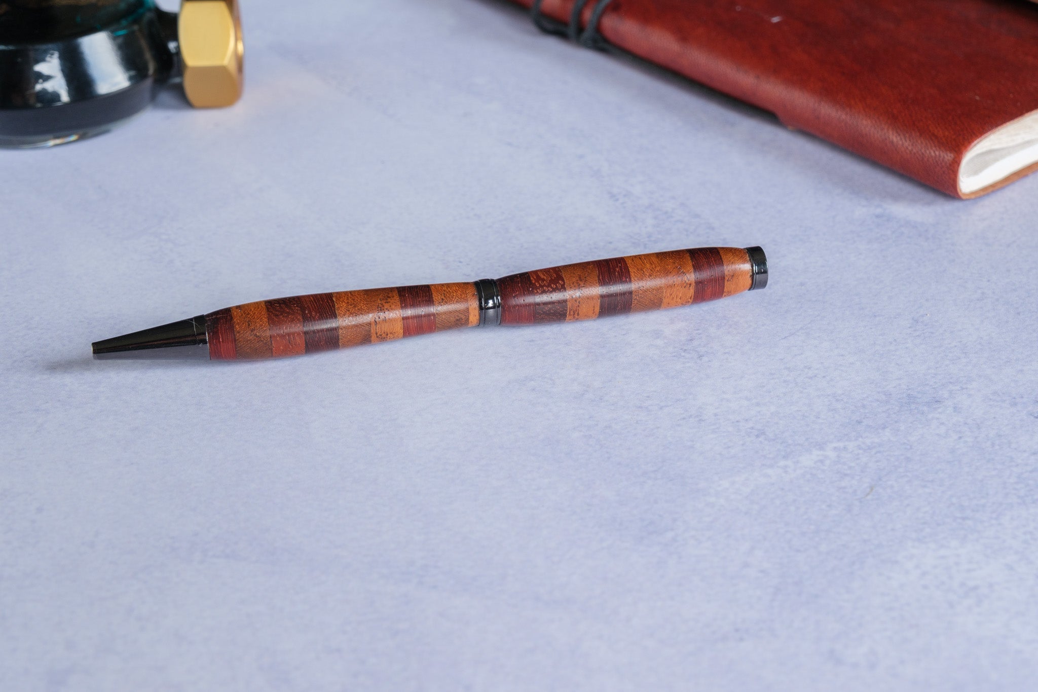 Combinatie hout - ballpoint pen