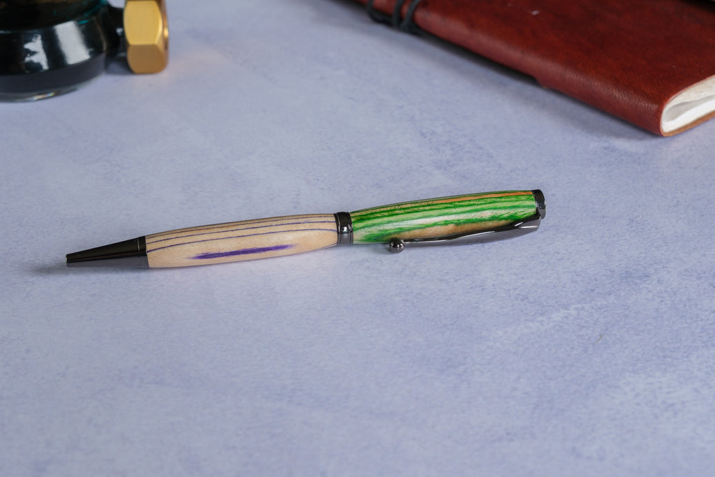 Gunmetal stokjes 1 - ballpoint pen