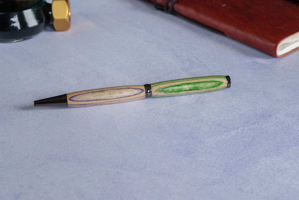 Gunmetal stokjes 1 - ballpoint pen