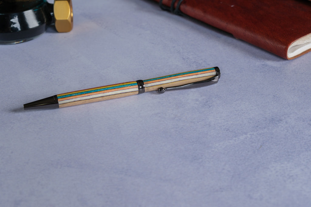 Stokjes gunmetal 3 - ballpoint pen